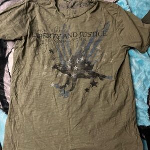 Olive Graphic Tee Vintage Y2K high quality grunge opium